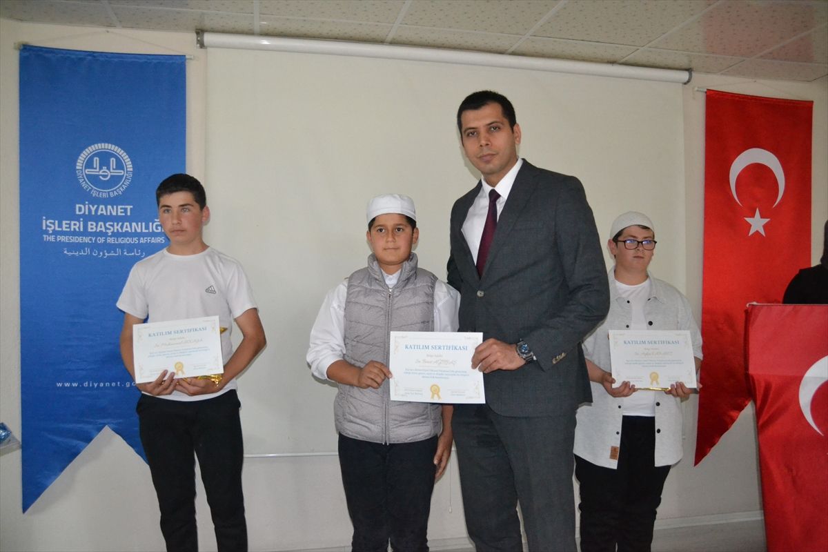 Kargı'da Kur'an-ı Kerim'i Güzel Okuma Yarışması düzenlendi