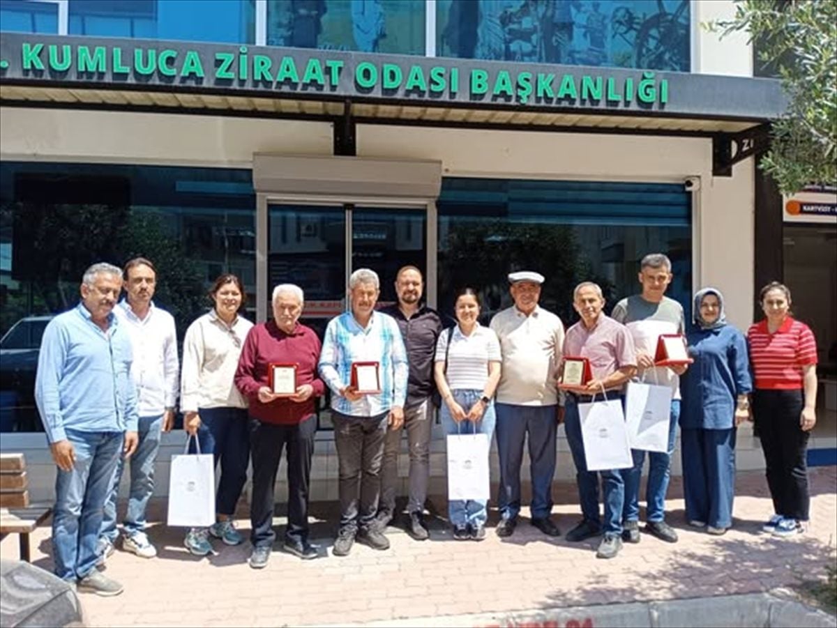 Kumluca'da en iyi zeytinyağı üreticileri ödüllendirildi