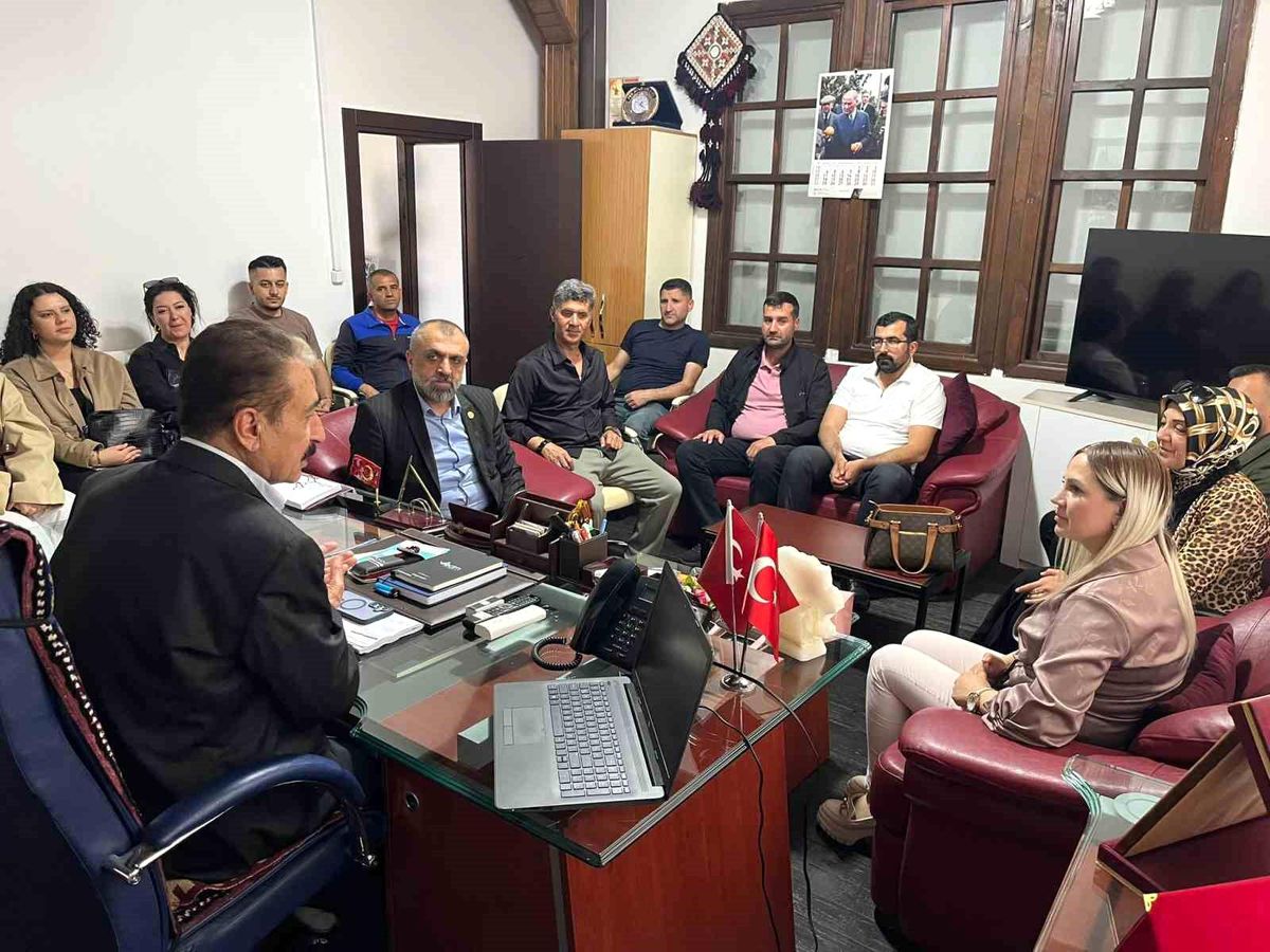Malatya Tarım Platformu'ndan MESOB Başkanı Keskin'e ziyaret