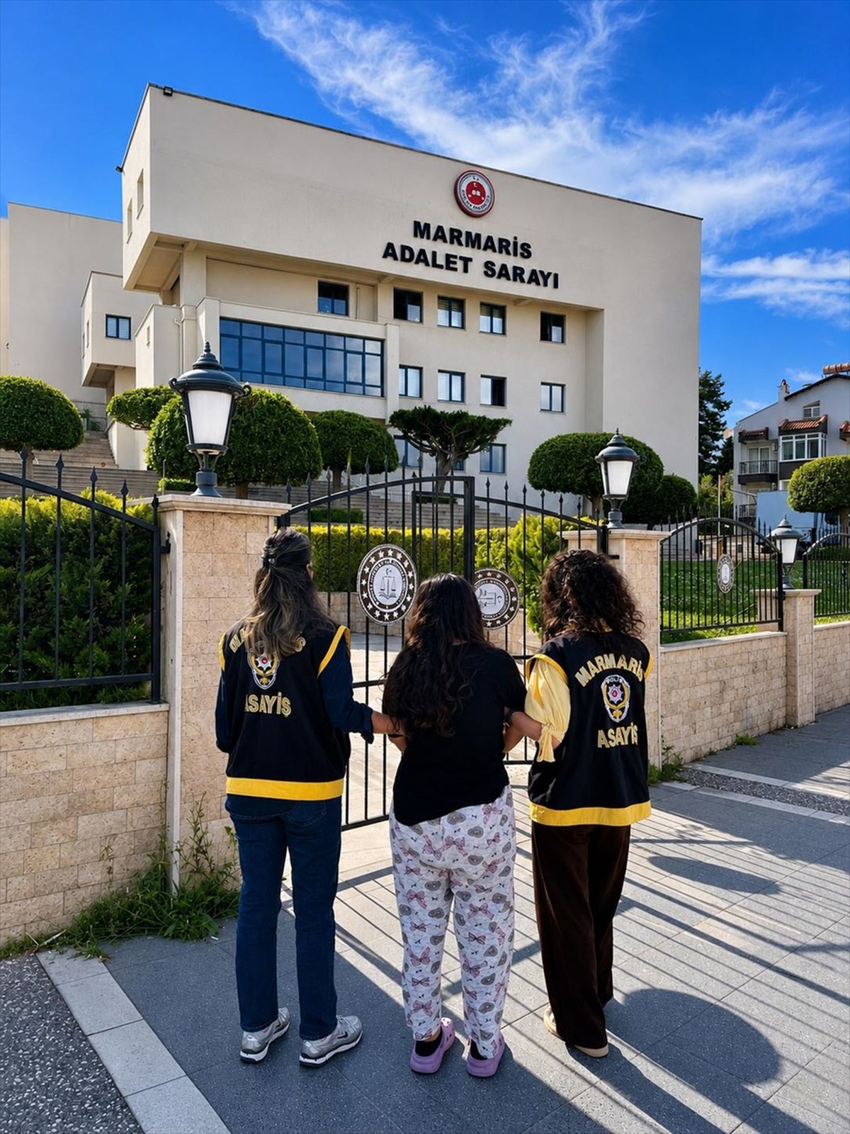 Marmaris'te 17 yıl hapis cezası bulunan firari hükümlü yakalandı