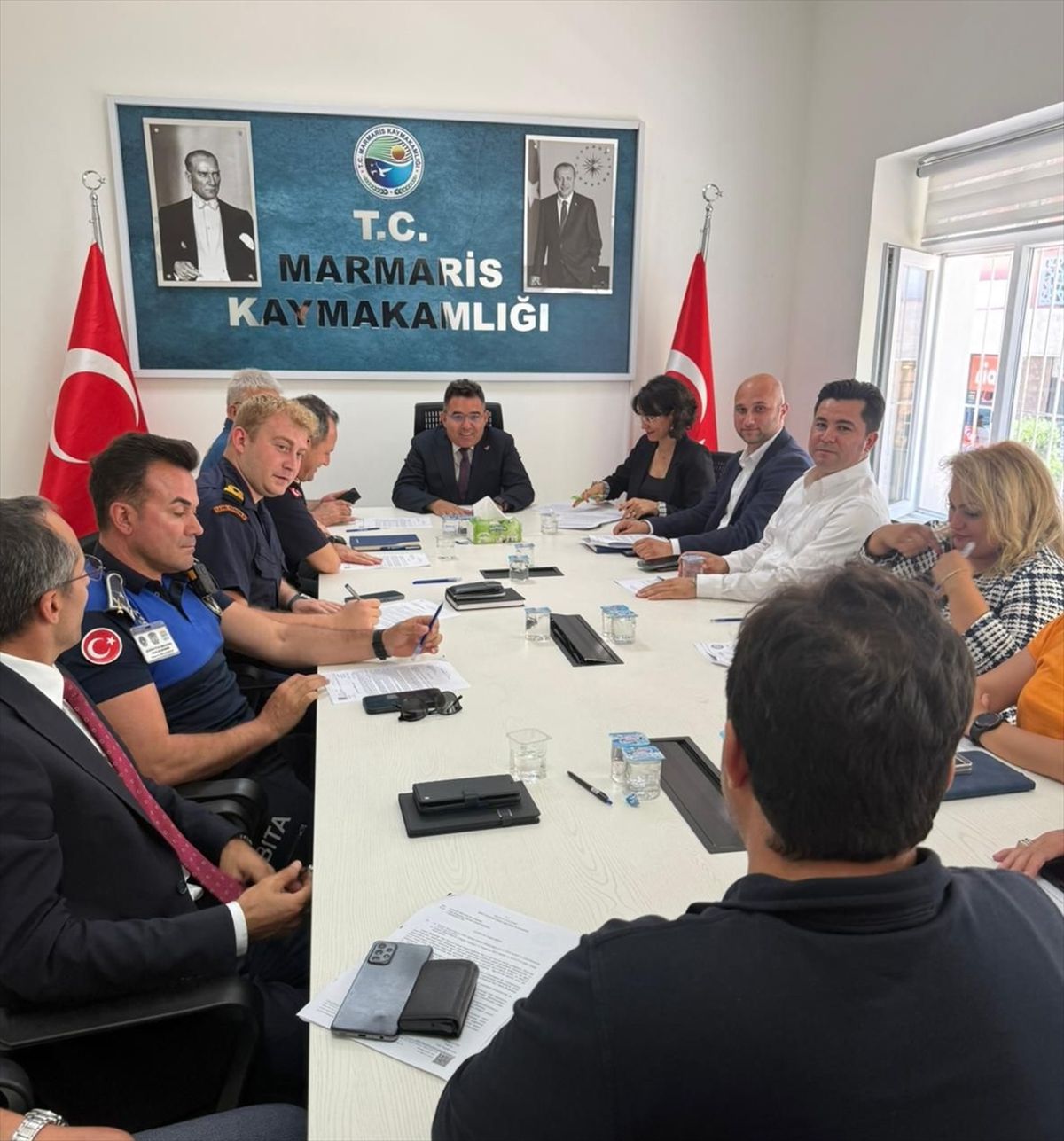Marmaris'te suda boğulma olaylarını önleme toplantısı yapıldı