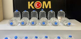 Muğla'da 475 litre etil alkol ele geçirildi