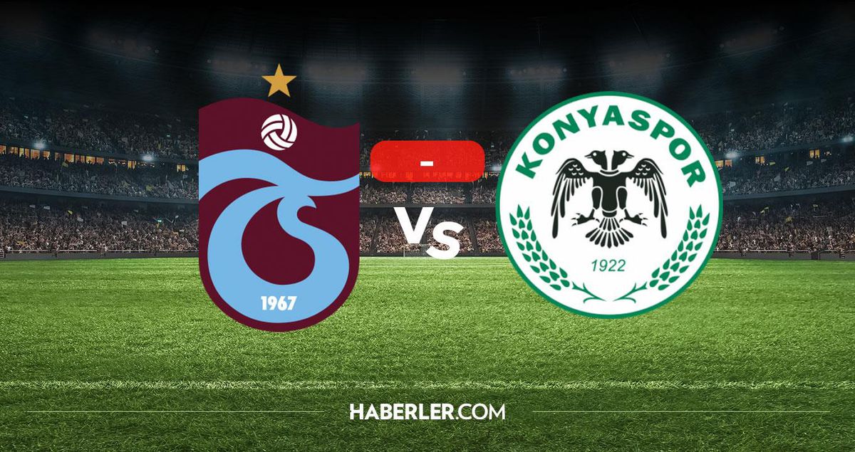 Trabzonspor Konyaspor maçı kaç kaç? MAÇ SONUCU! Trabzonspor Konyaspor golleri kim attı, canlı maç anlatımı!