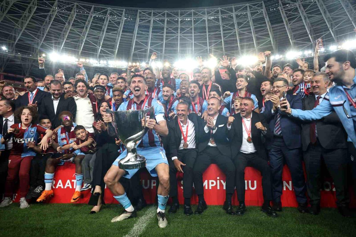 Trabzonspor, Ziraat Türkiye Kupası'na kavuştu