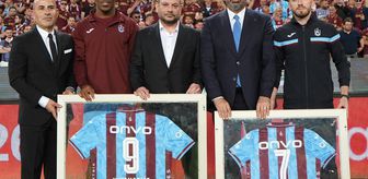 Trabzonspor'da Nwakaeme ve Edin Visca'ya veda edildi