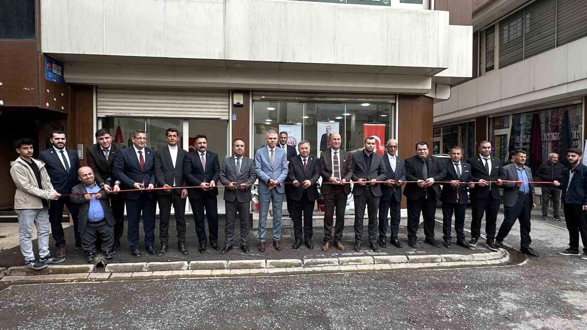Yüksekova'da Şehit ve Gazi Komisyonu Hizmet Ofisi Açıldı