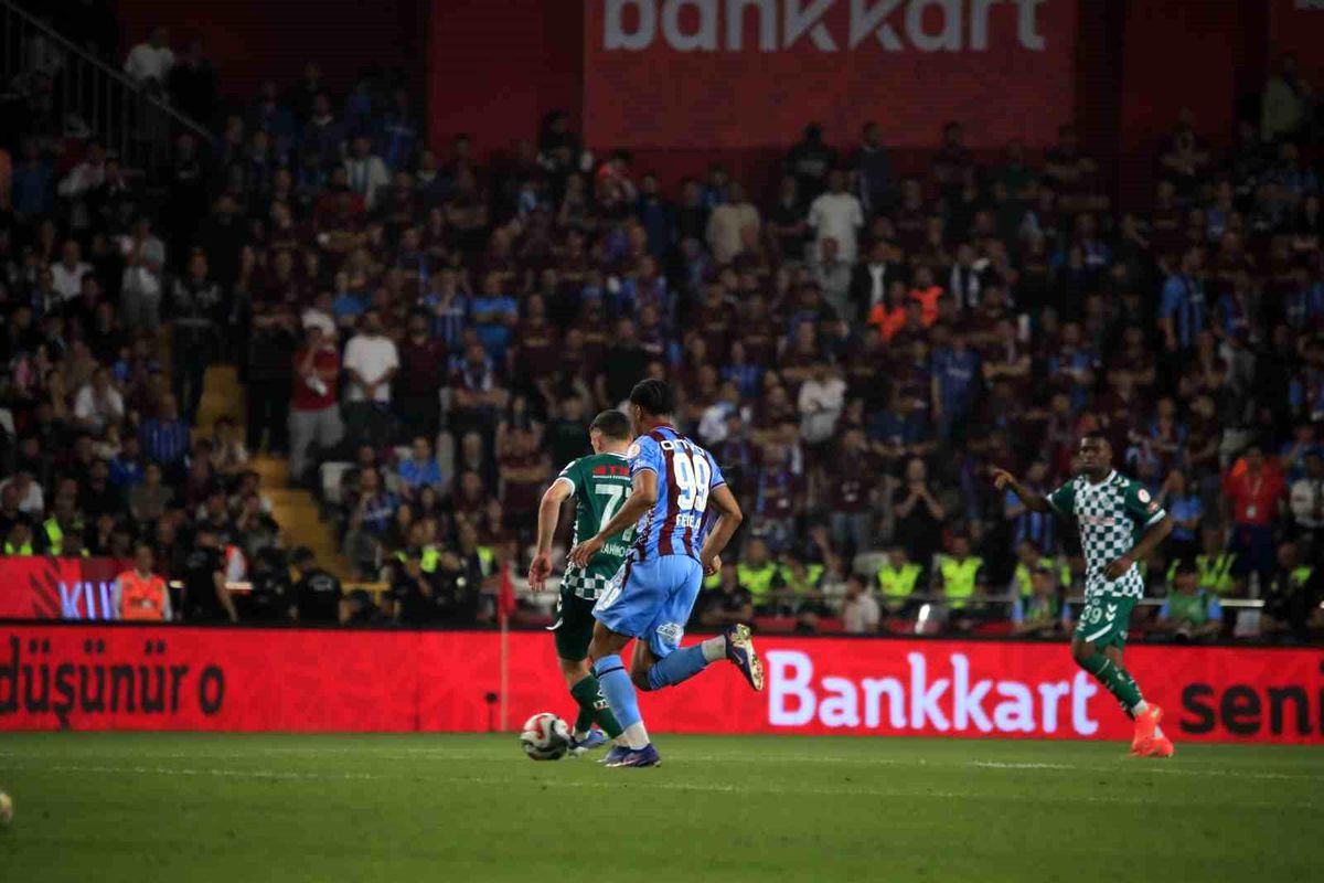 Ziraat Türkiye Kupası: Trabzonspor: 2 Konyaspor 1 (Maç sonucu)