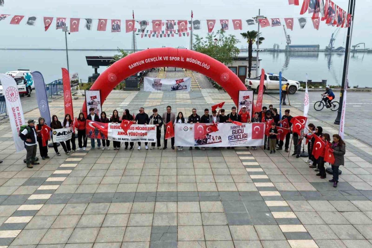 86 kilometrelik 'Dağcılık Ulusal Kurtuluş Mücadelesi Anma Yürüyüşü' başladı