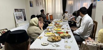 Gürcan, Kırım Tatarı ailelerle bayramlaştı