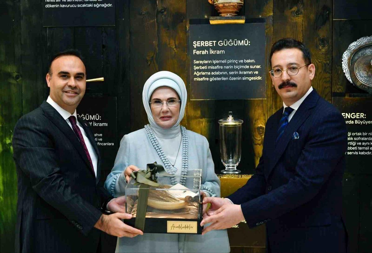 Emine Erdoğan'ın teşrifleriyle 'Bir Sofrada Miras' programı düzenlendi