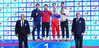 Avrupa Karate Şampiyonası'nda Enes Özdemir altın madalya kazandı