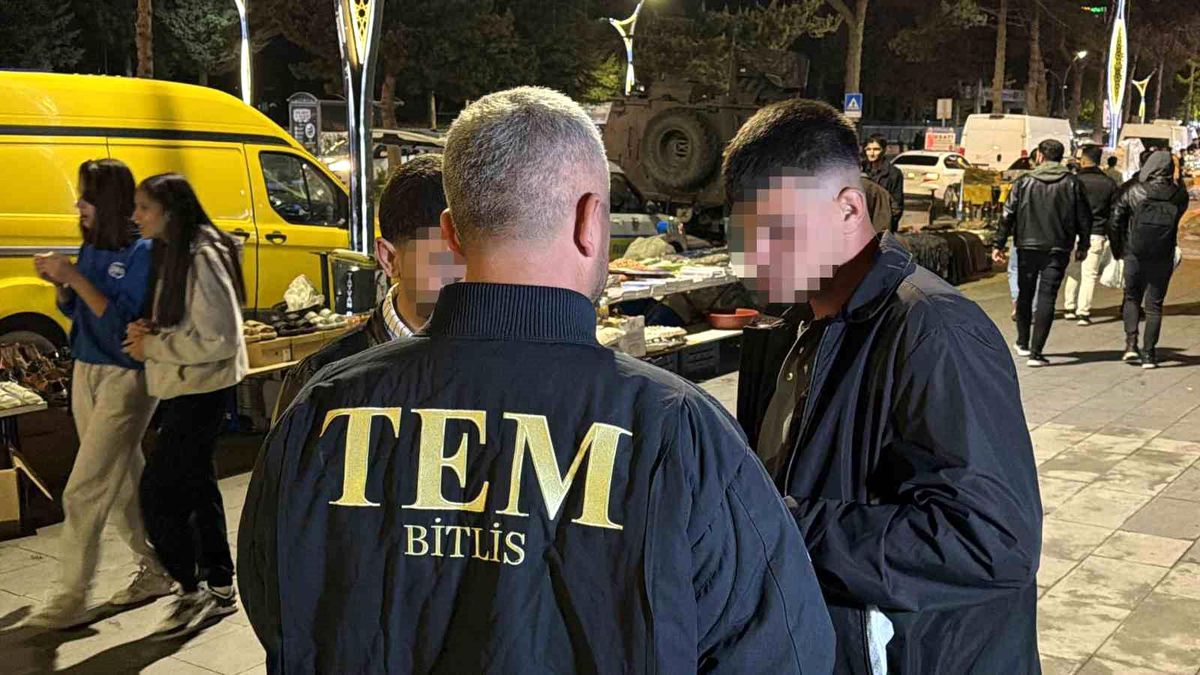 Bayram öncesi Tatvan'da yoğun güvenlik uygulaması