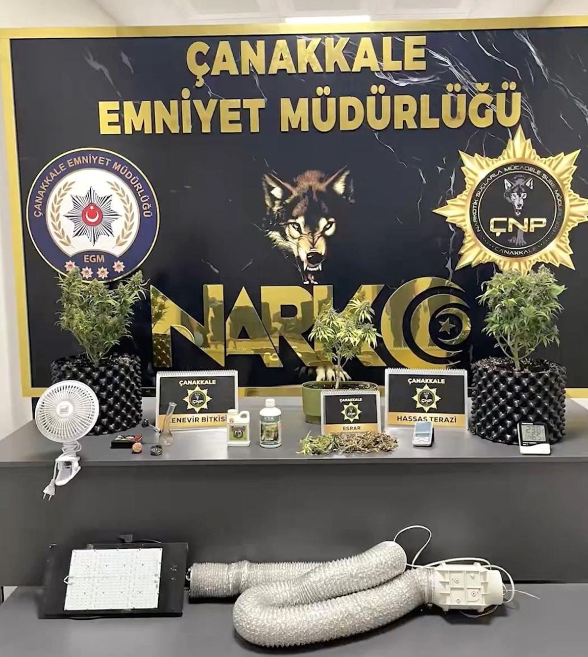 Çanakkale'de uyuşturucu operasyonu: 5 tutuklama