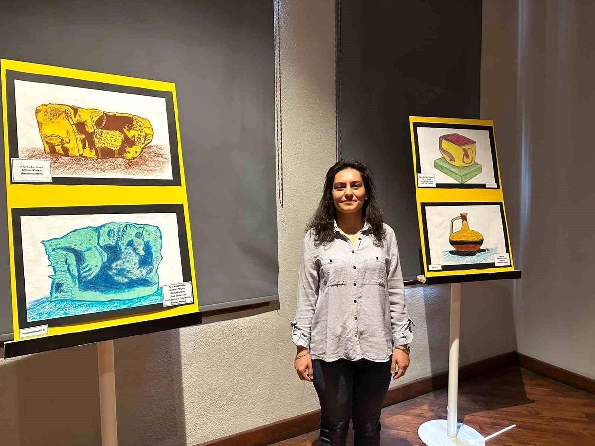 Çankırı'da el emeği eserler görücüye çıktı