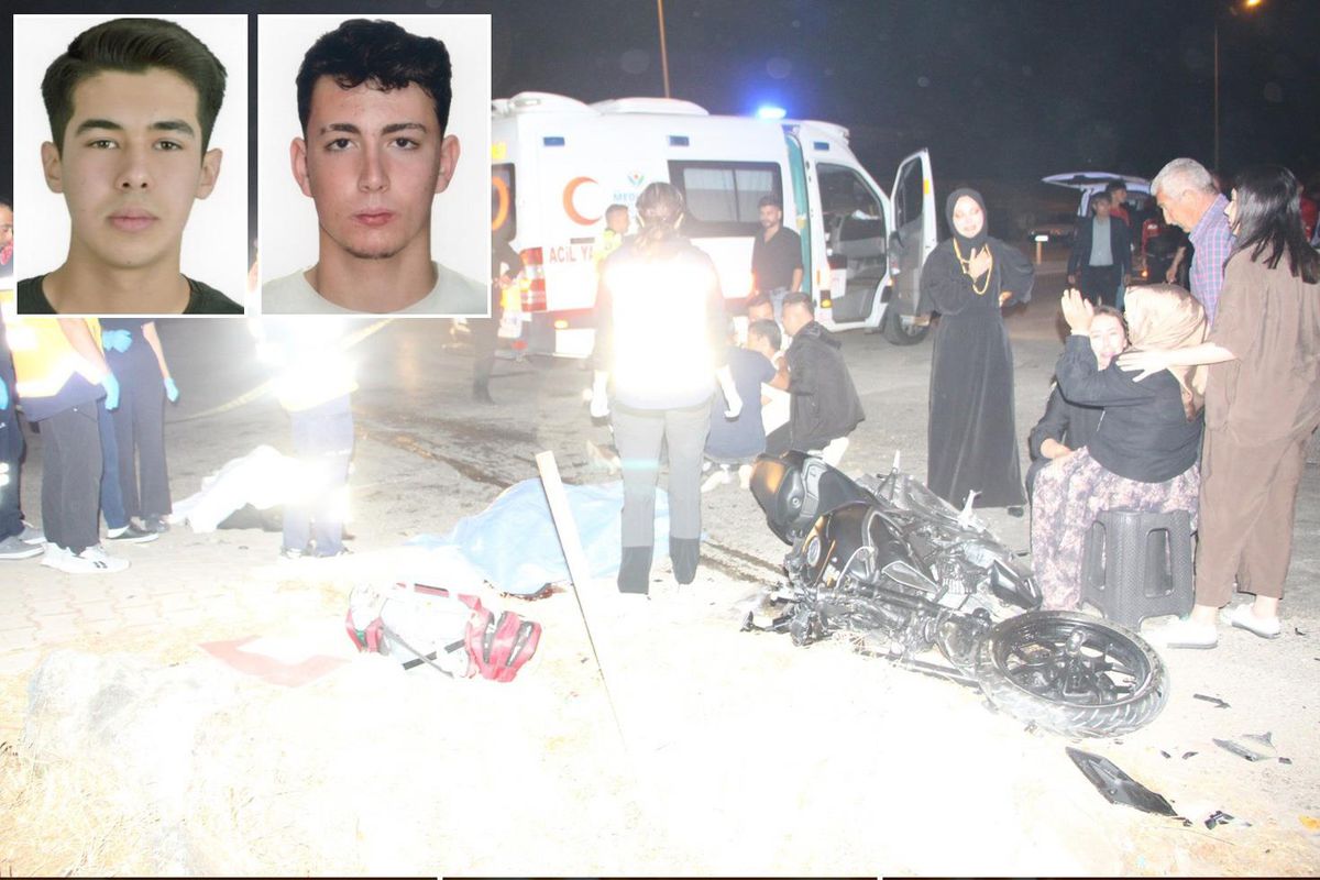2 genci hayattan koparan kaza! Yakınları sinir krizi geçirdi