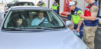 Diyarbakır'da Kurban Bayramı öncesi trafik uygulaması yapıldı