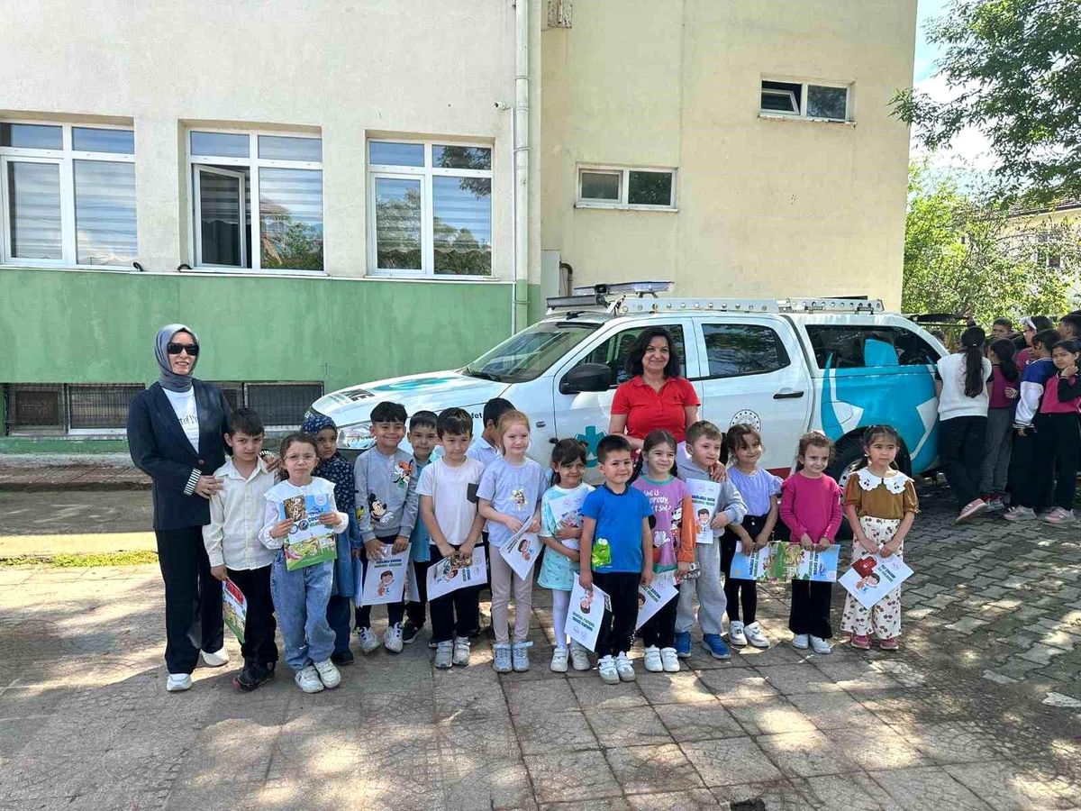 Düzce'de miniklere sağlık ve hareket bilinci aşılandı