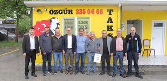 Edirne'de taksici esnafına bayram ziyareti
