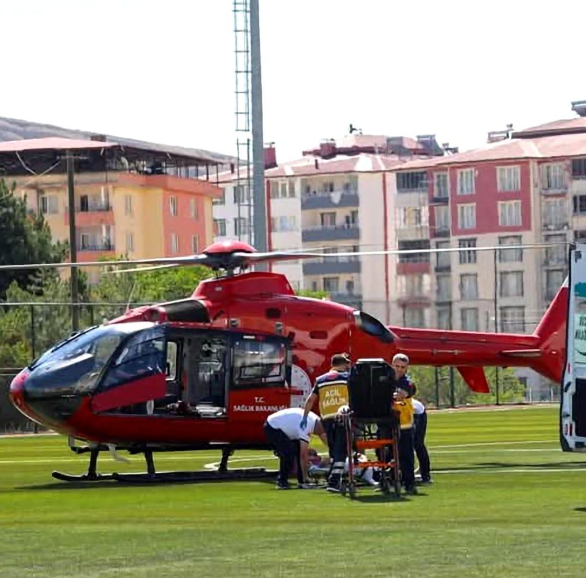Hava ambulansı 7 aylık bebek için havalandı