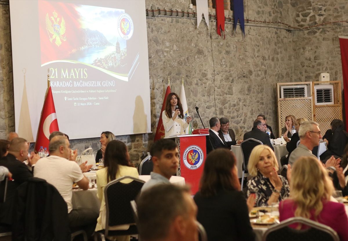 İzmir'de Karadağ'ın bağımsızlığının 20. yılı kutlandı