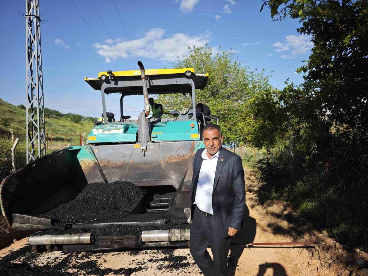 Kahta'da Millet Bahçesi yolu nihayet açılıyor