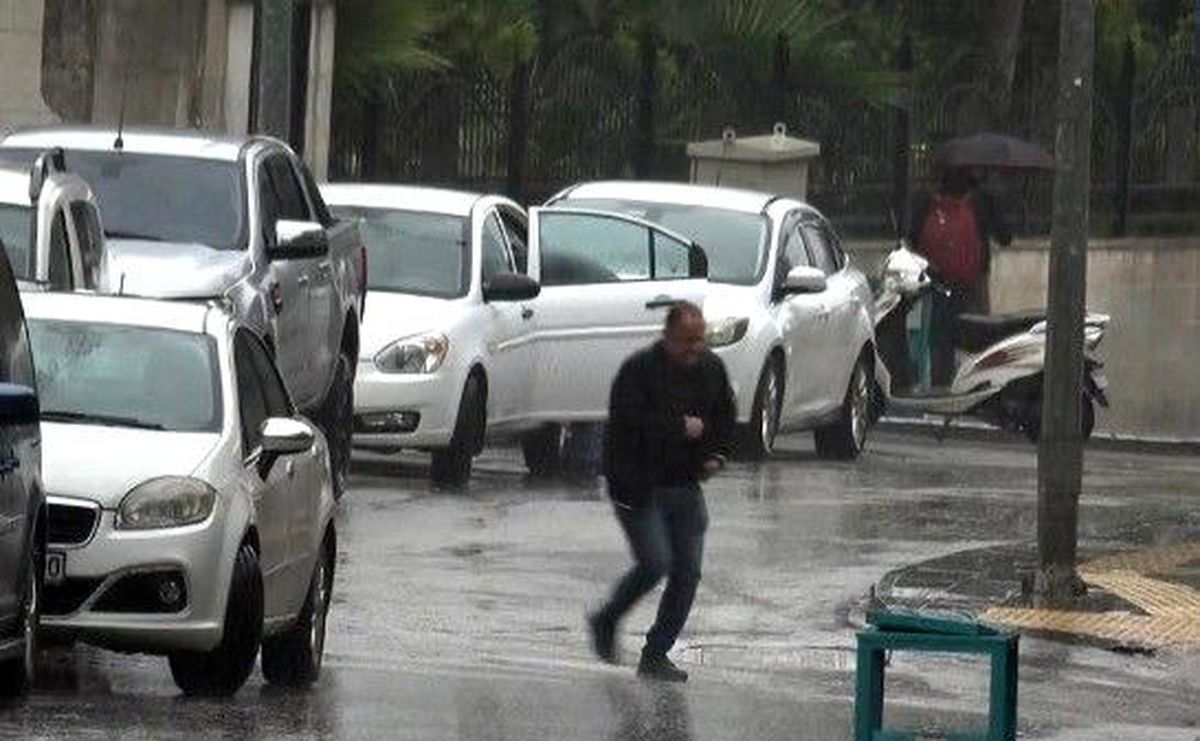Kilis'te yağış etkili oldu