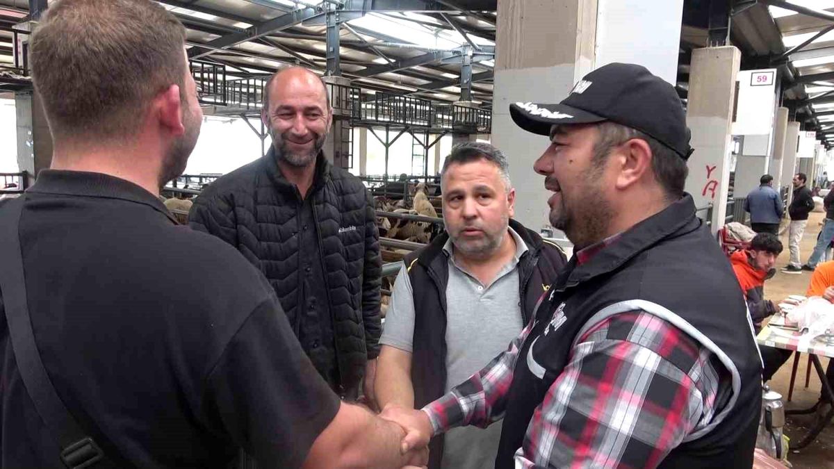 Kurban pazarında güldüren anlar : Mali Polis çetin pazarlığa dahil oldu