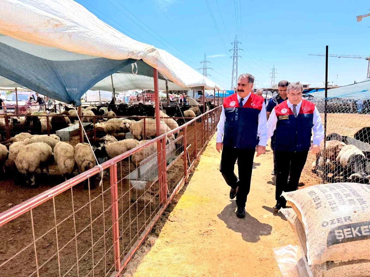 Mersin'de Kurban Bayramı öncesi satış noktalarında sıkı denetim