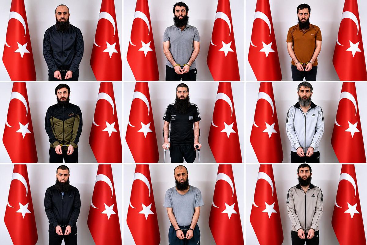 MİT'ten sınır ötesi operasyon! Biri Ankara gar katliamıyla bağlantılı 10 DEAŞ'lı terörist yakalandı