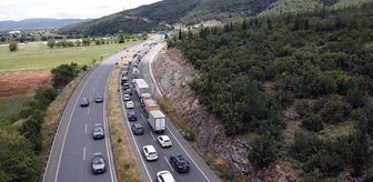 Muğla'da bayram trafiği yoğunluğu başladı