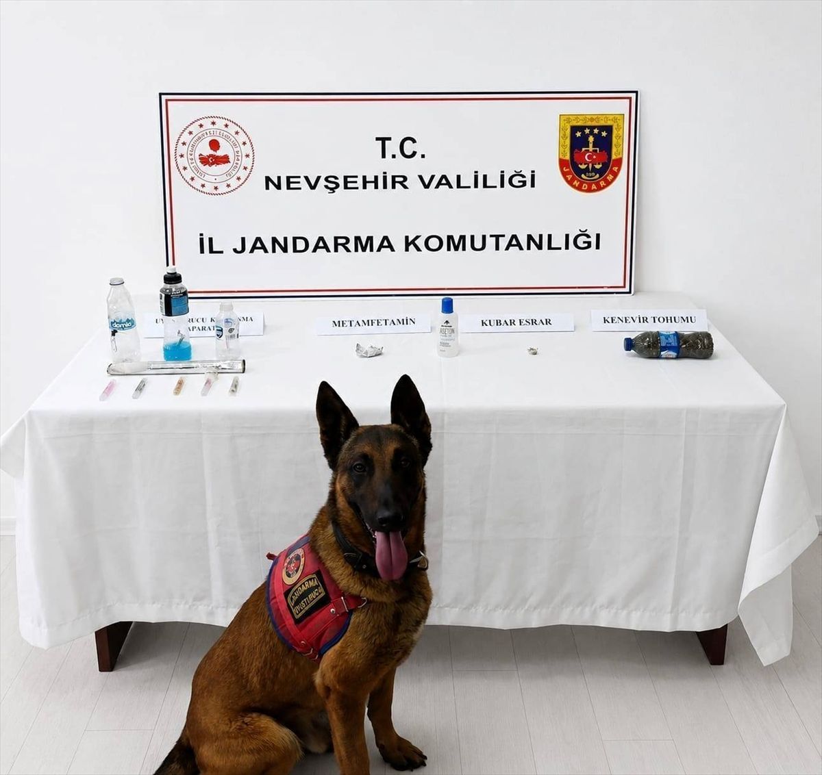 Nevşehir'de uyuşturucu operasyonunda 9 şüpheli yakalandı