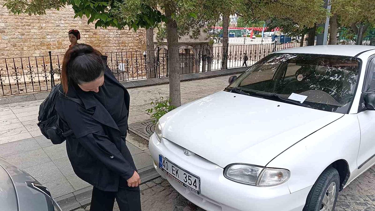 Otomobilin kaputuna giren kediyi itfaiye ekipleri kurtardı