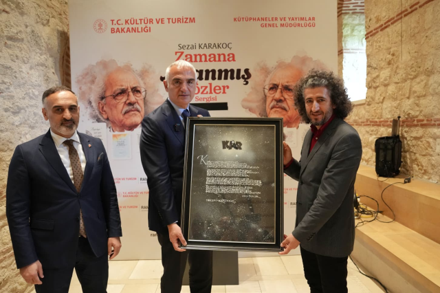 Sezai Karakoç's archival documents exhibited