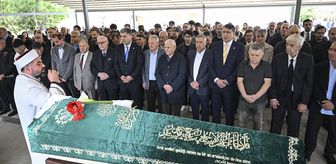 TFF Onursal Başkanı Şenes Erzik'in vefat eden eşi Dilek Erzik son yolculuğuna uğurlandı