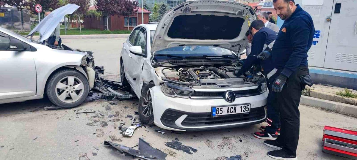 Van'da trafik kazası: 1 yaralı