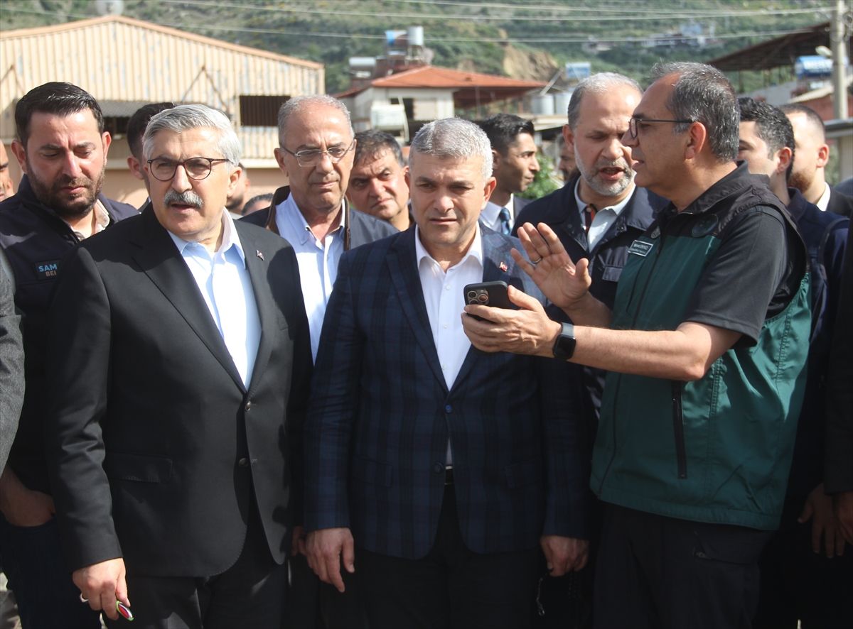 AK Parti Genel Başkan Yardımcısı Yayman, Hatay'da selden etkilenen alanları inceledi Açıklaması