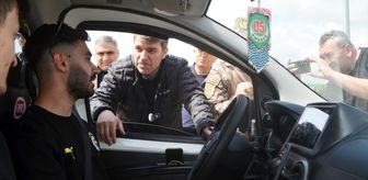 Amasya Valisi Bakan, bayram trafiğinin yoğun güzergahı İstanbul-Samsun kara yolunda denetimleri inceledi