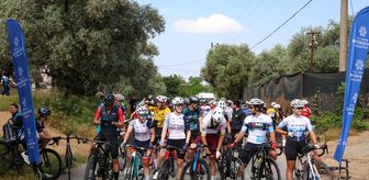 Aydın'da bisiklet tırmanış yarışmasına 230 sporcu katıldı