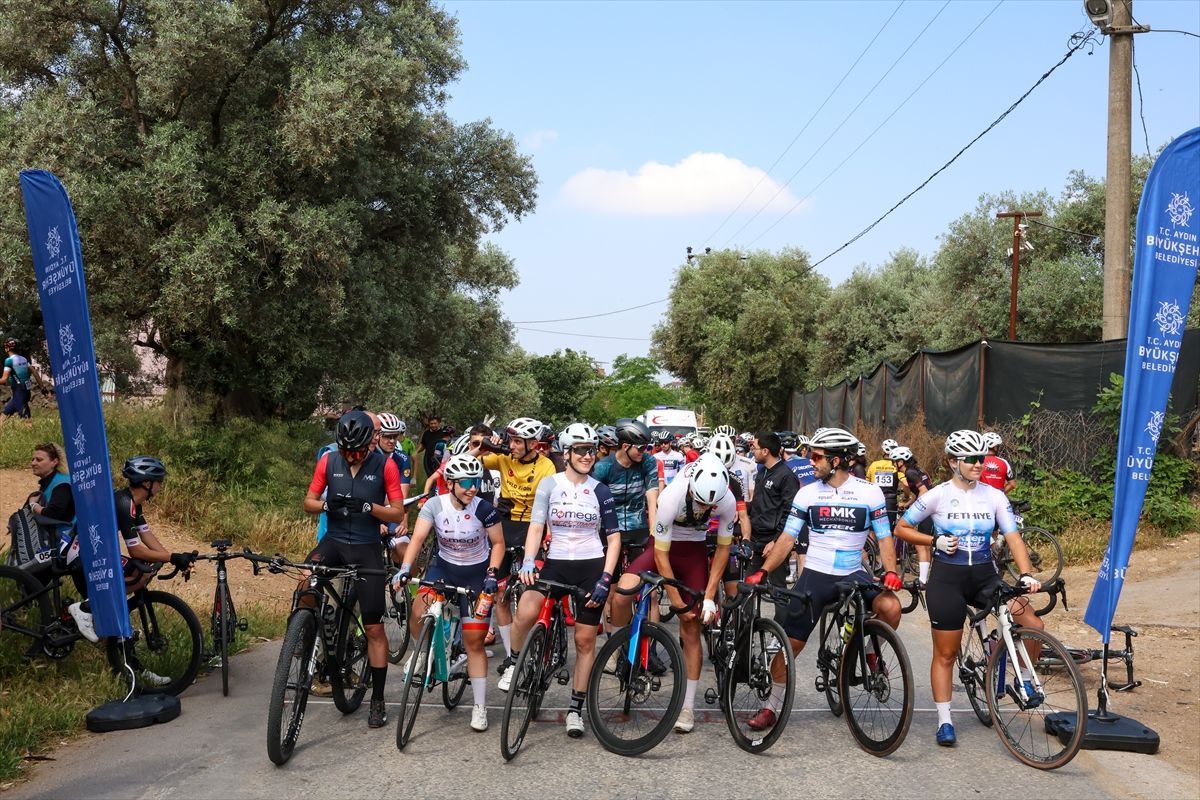 Aydın'da bisiklet tırmanış yarışmasına 230 sporcu katıldı