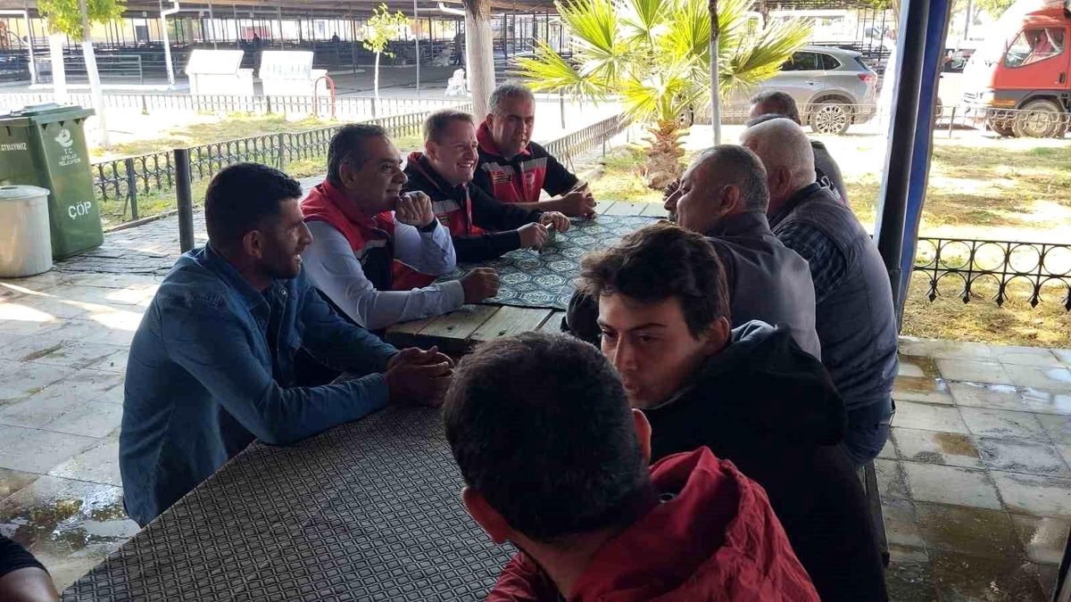 Aydın'da kurbanlık satış noktalarında kontrol yapıldı