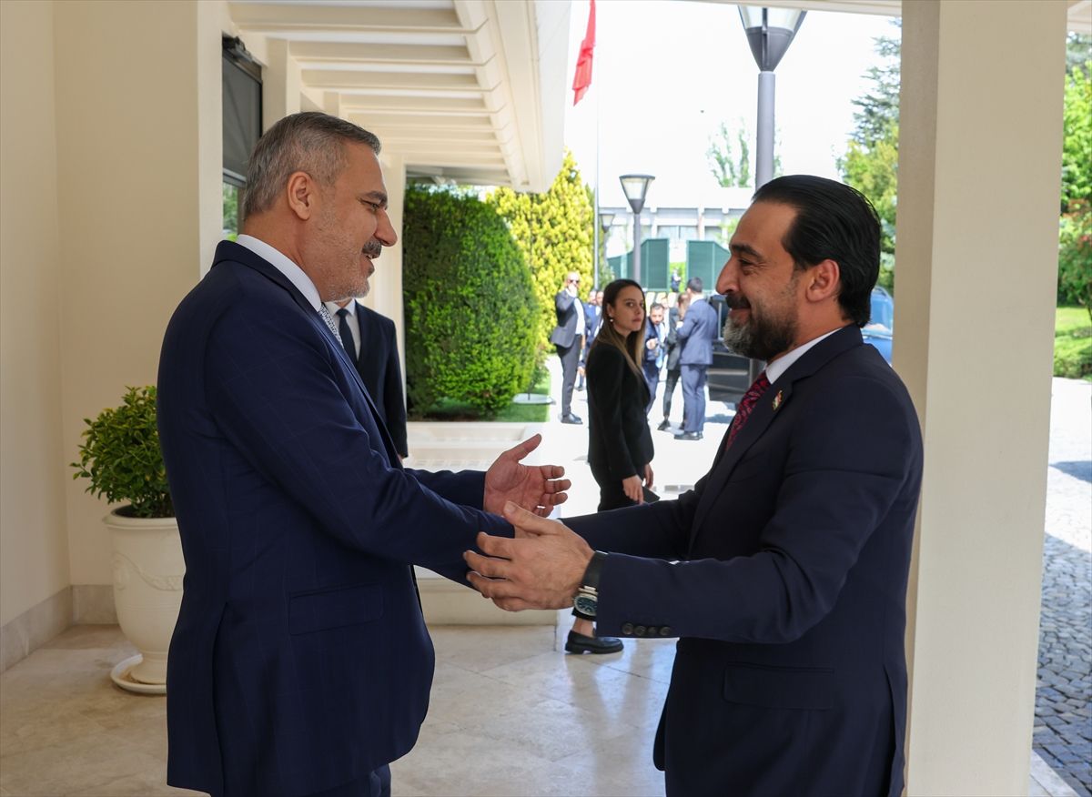 Fidan, Iraklı Halbusi'yi Ankara'da Kabul Etti