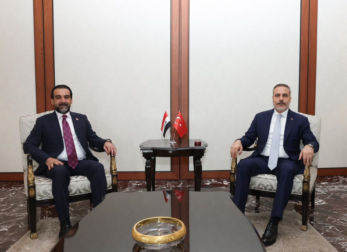 Bakan Fidan, Tekaddum Partisi lideri Halbusi'yi kabul etti