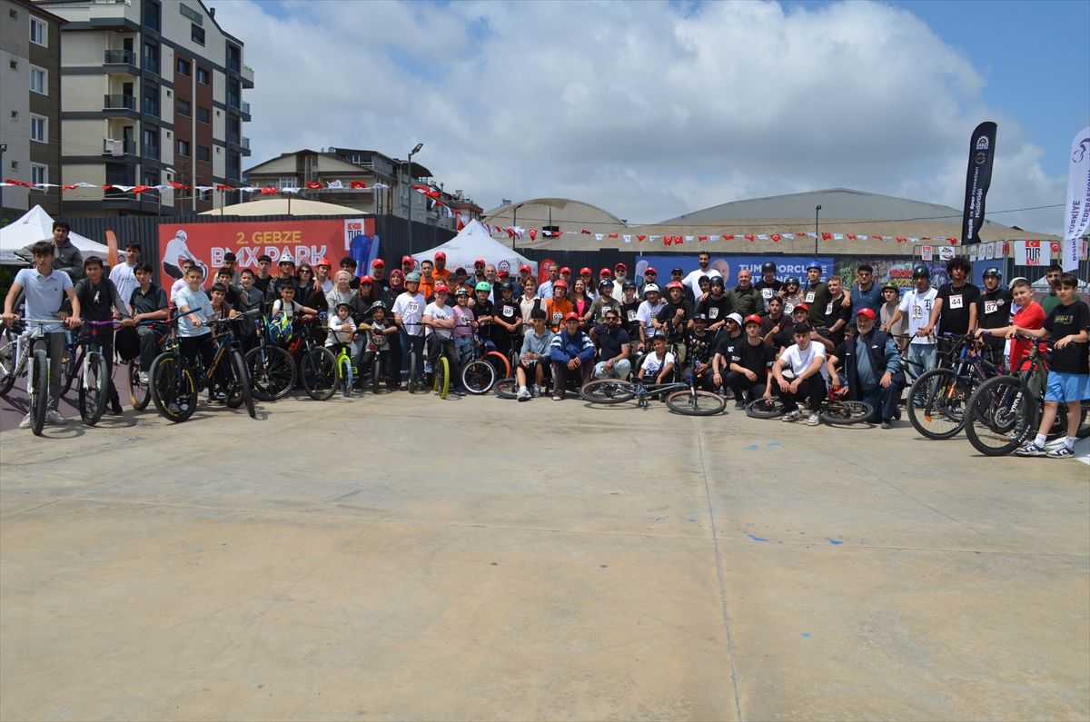 BMX Skate Park Türkiye Şampiyonası Gebze'de yapıldı