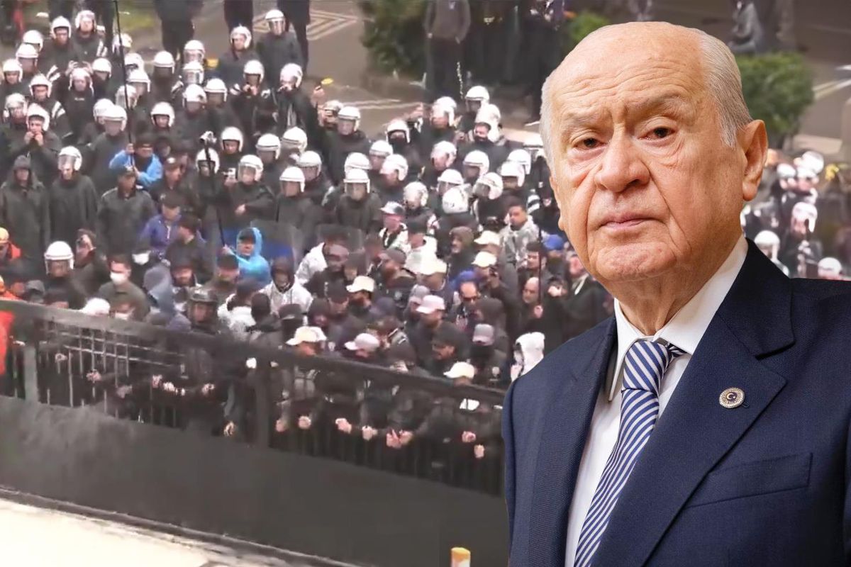 CHP Genel Merkezi'ne operasyon sürerken MHP'den 