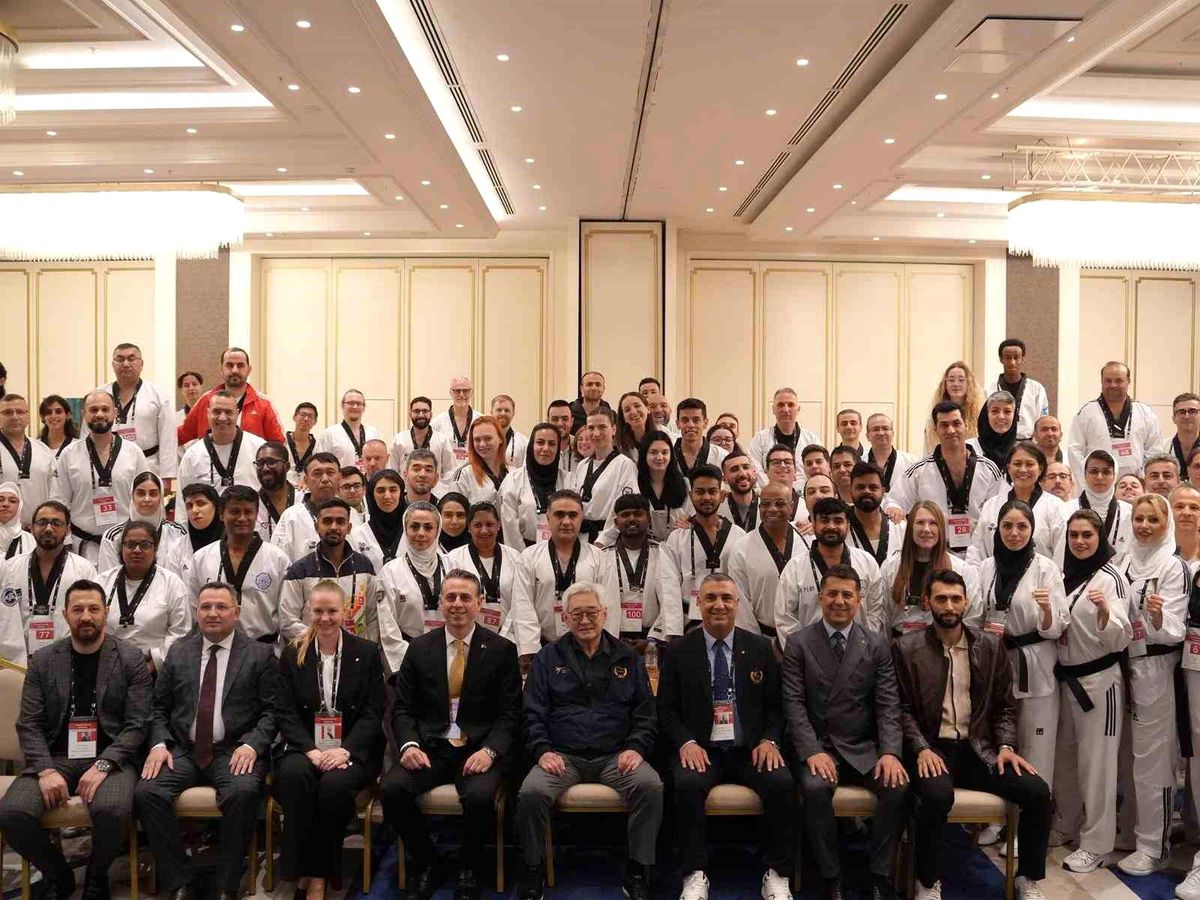 Dünya Taekwondo Federasyonu Başkanı Chungwon Choue Türkiye'de