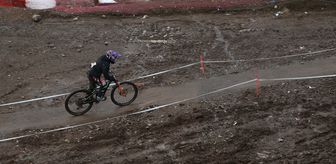 Erzurum'da Downhill Türkiye Şampiyonası yapıldı