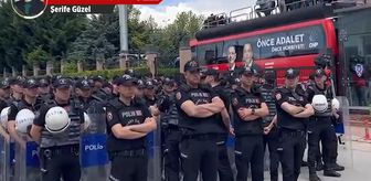 Haberler.com Ankara Temsilcisi Şerife Güzel CHP Genel Merkezi'nde