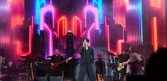 Kazak şarkıcı Dimash Qudaibergen, Etnospor'da konser verdi
