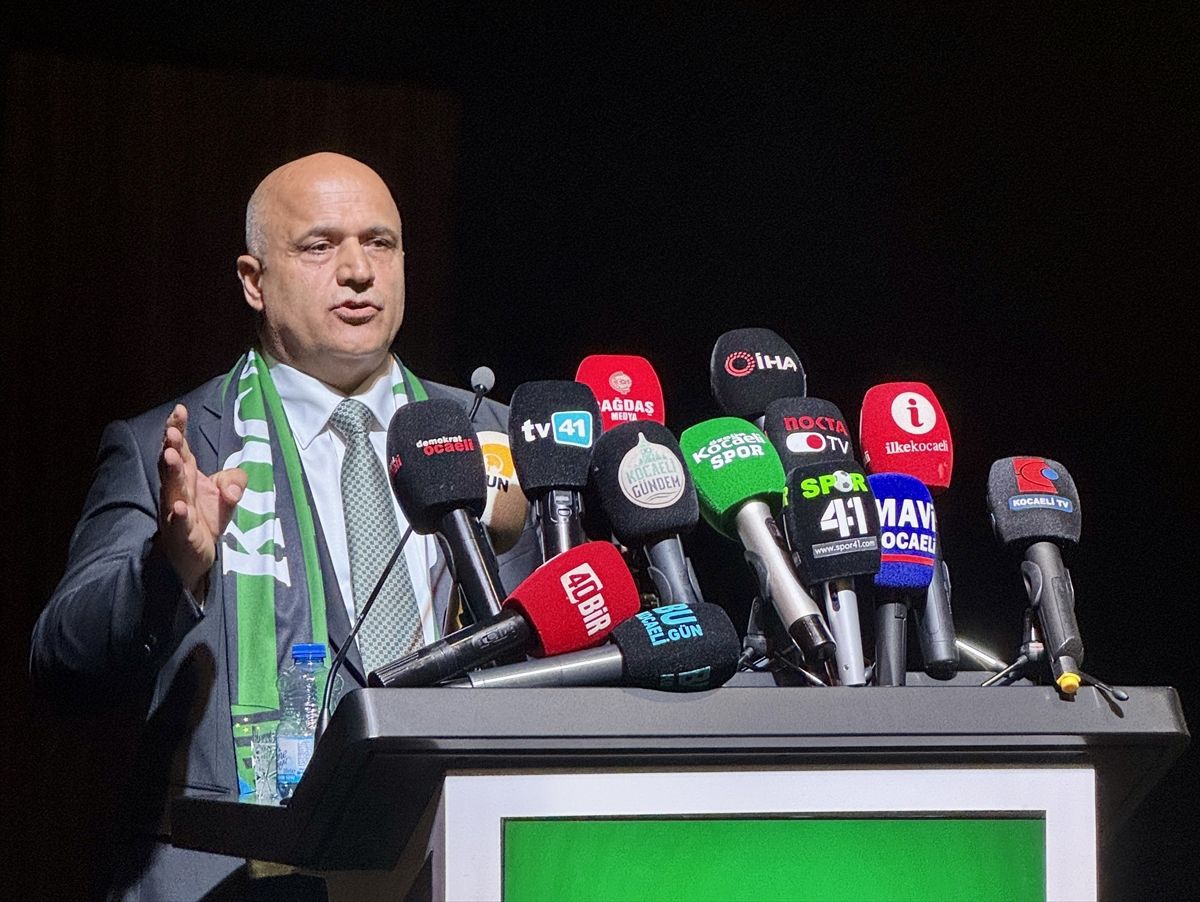 Kocaelispor Kulübünde başkanlığa Recep Durul yeniden seçildi