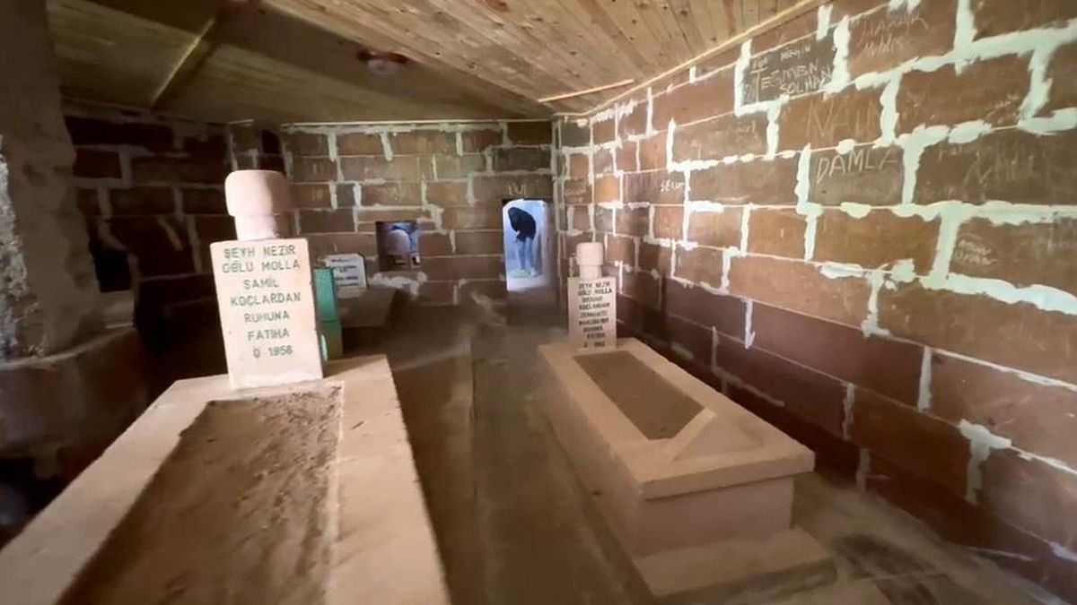 Abdulvahap Gazi Türbesi Kurban Bayramı Öncesi Gönüllüler Tarafından Temizlendi